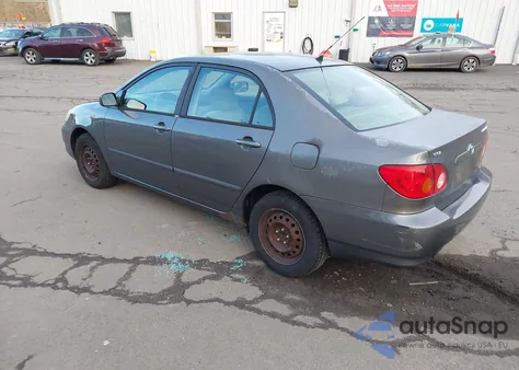 2007 Toyota Corolla Le из США, поврежденный, VIN 2T1BR32E57C721780